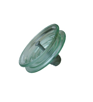 70KN GLASS SUSPENSION INSULATOR  DOUBLE SHEDS PSD-70E