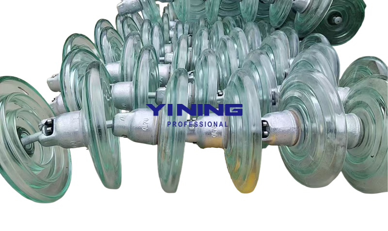 U120BP 120 kN glass cap and pin insulator